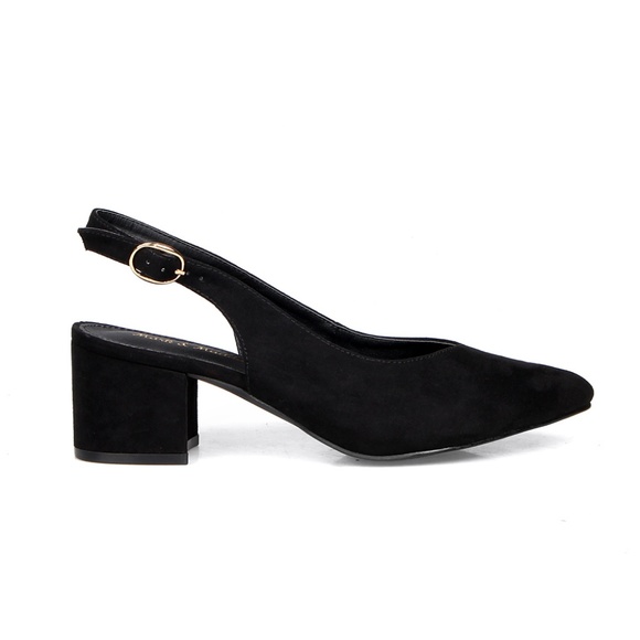 Rafael-03 Slingback Women's Pointed Toe Pumps - Picture 2 of 3